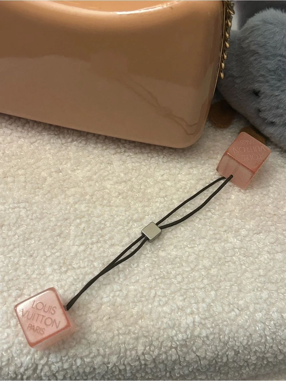 Louis Vuitton Cube Hair Tie